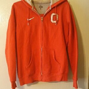 Nike Red Full-Zip Hoodie